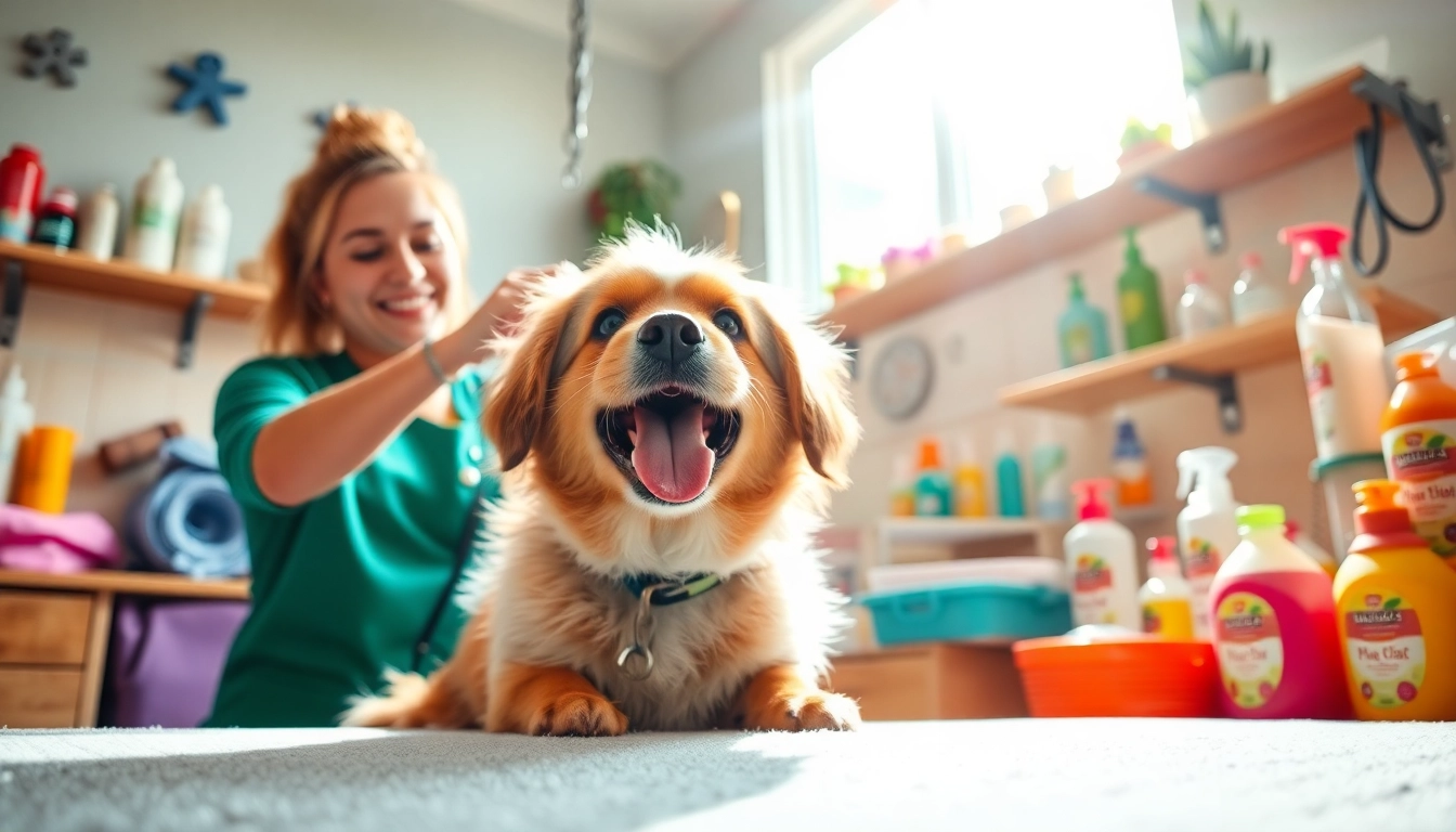 Pamper your pet with expert grooming in a bright and inviting spa environment.