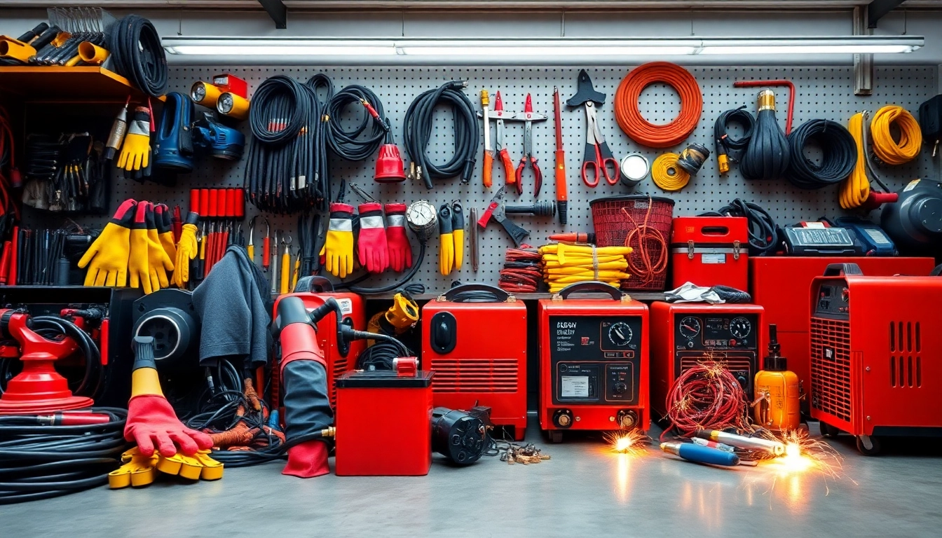 Shop high-quality welding supplies near me, featuring diverse tools and safety gear for every welding project.