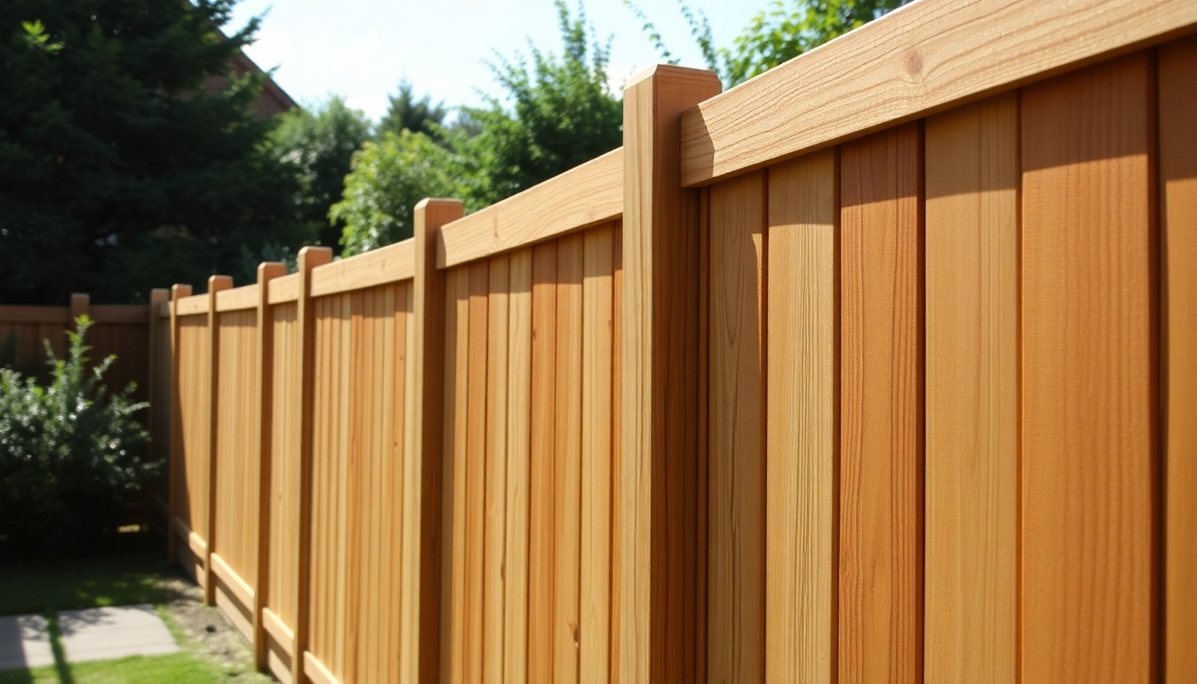 High-quality wooden fence installation by fencing companies Manchester enhances outdoor aesthetics.