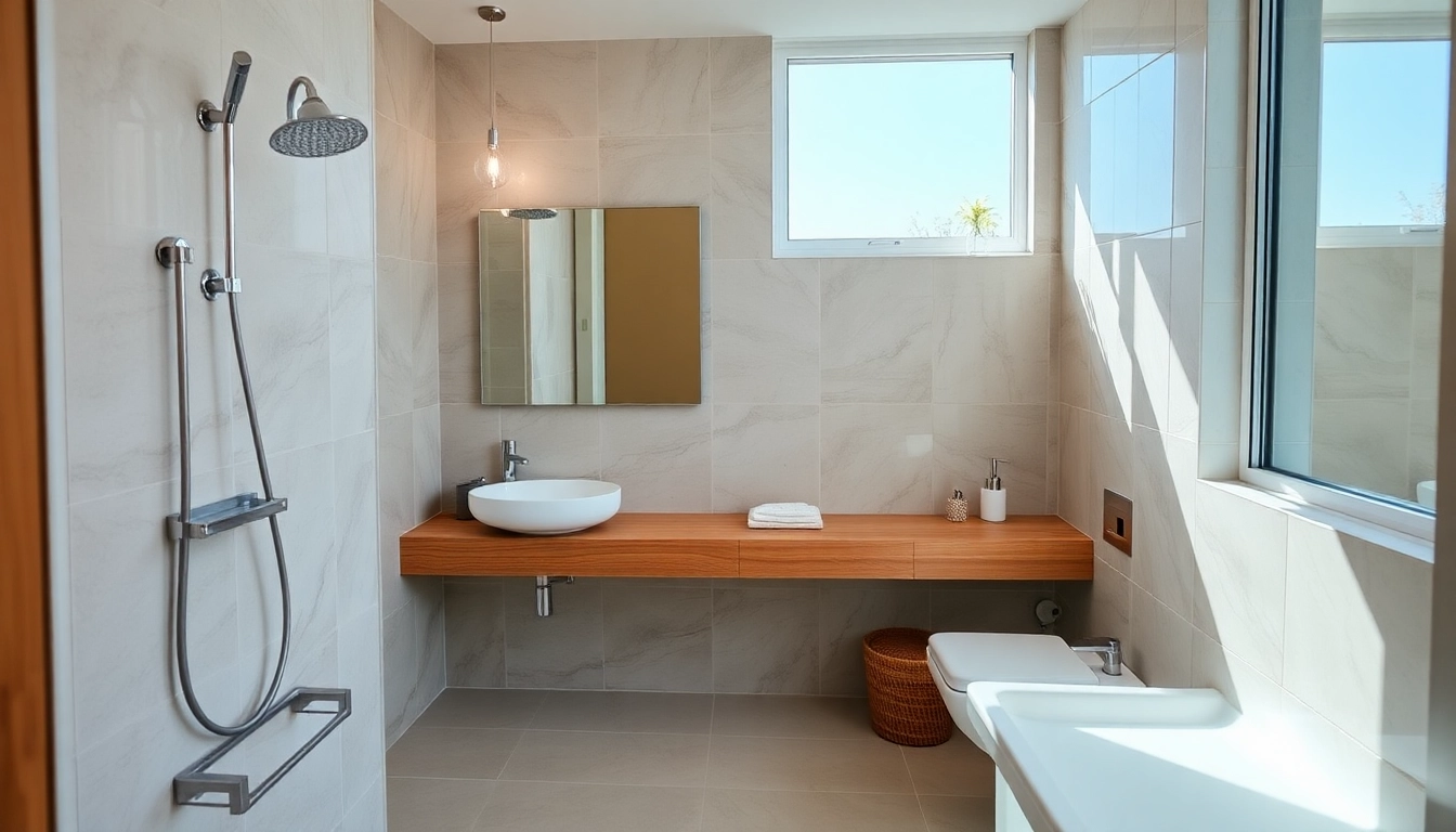 Revitalize your space with bathroom reconstruction prestwich, showcasing modern design elements and skilled workmanship.